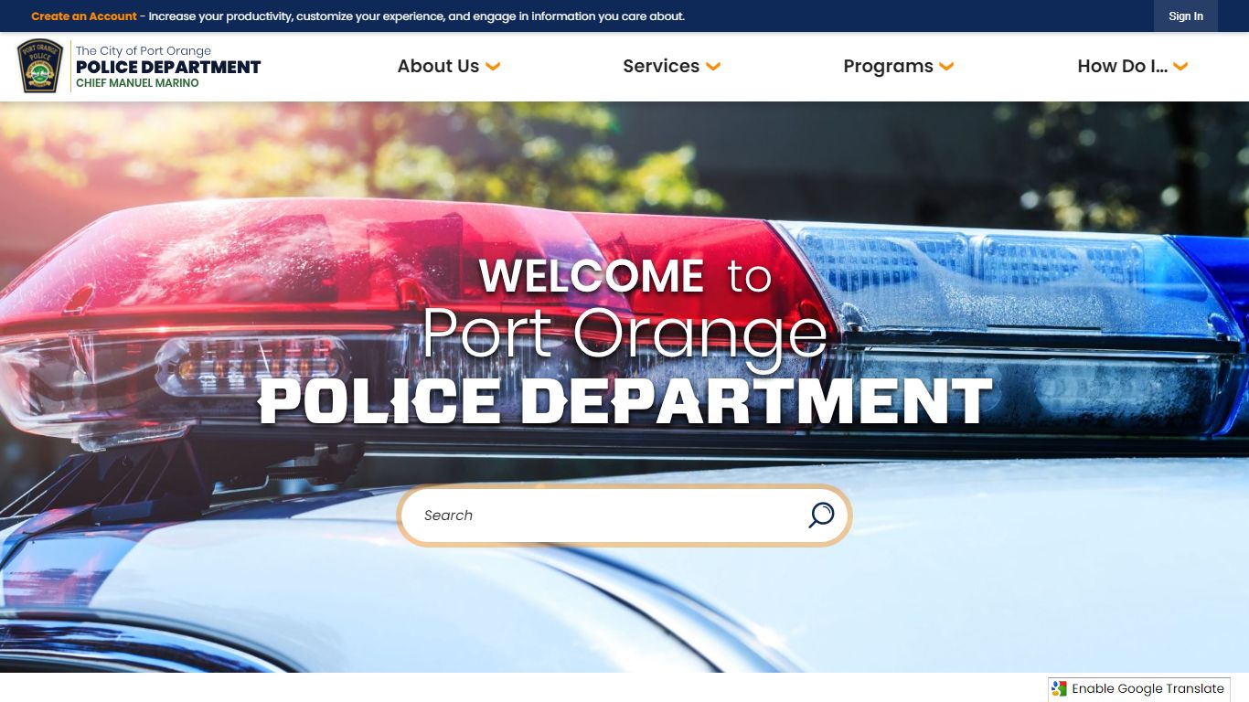 Police Department | Port Orange, FL